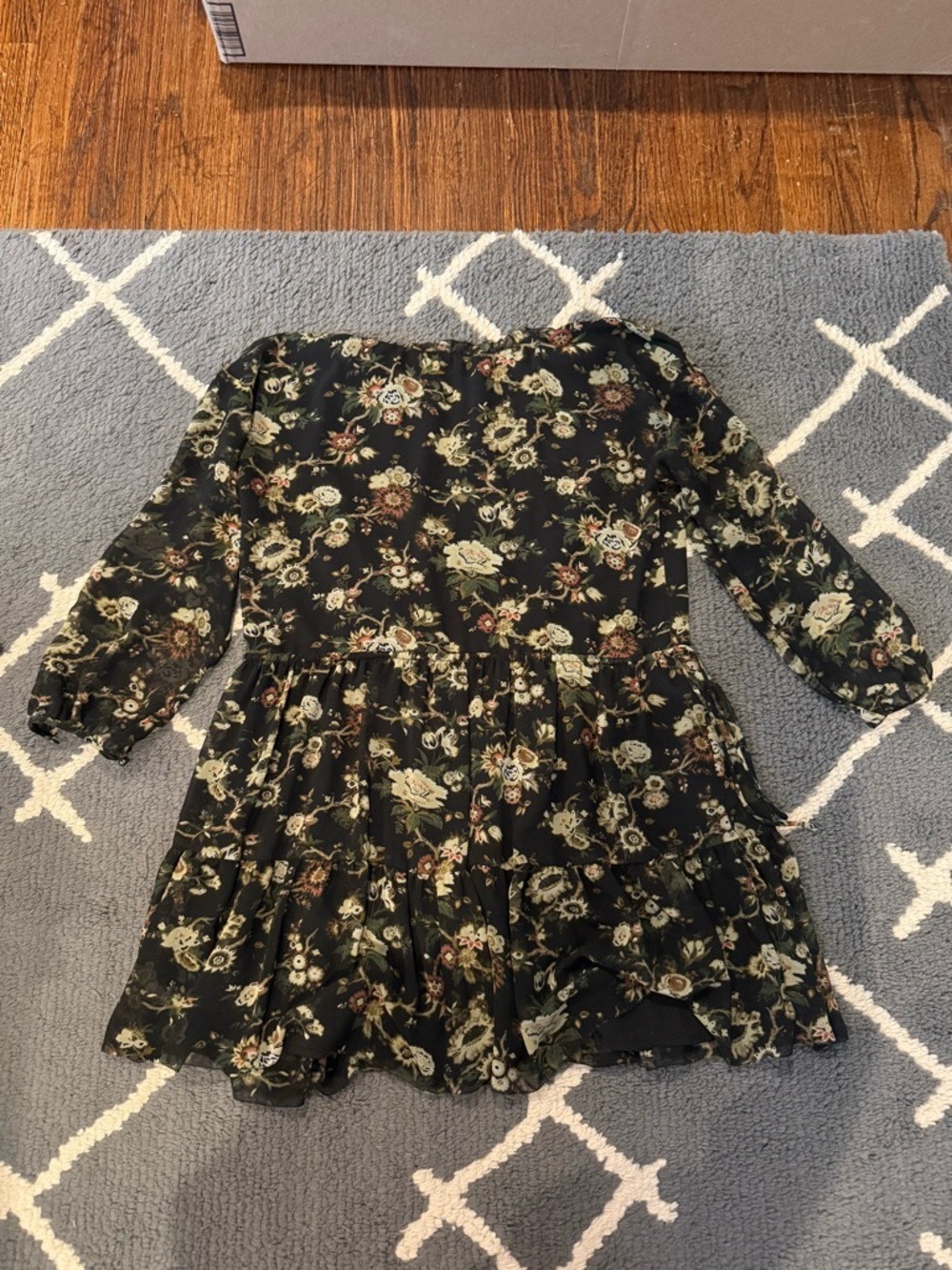Aritzia Wilfred Lamare Floral Prairie Dress